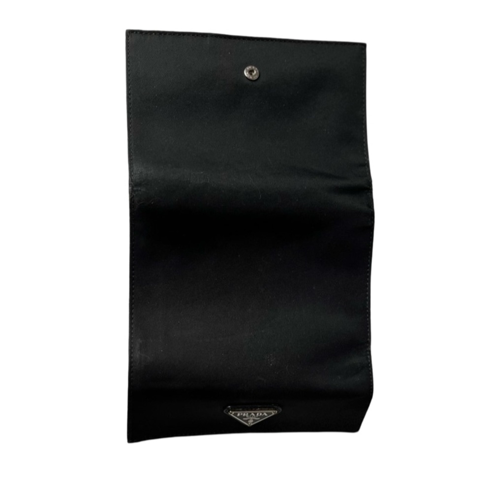 Prada wallet with iconic triangle logo. Nylon exterior Made in Italy Milano - Picture 3 of 10